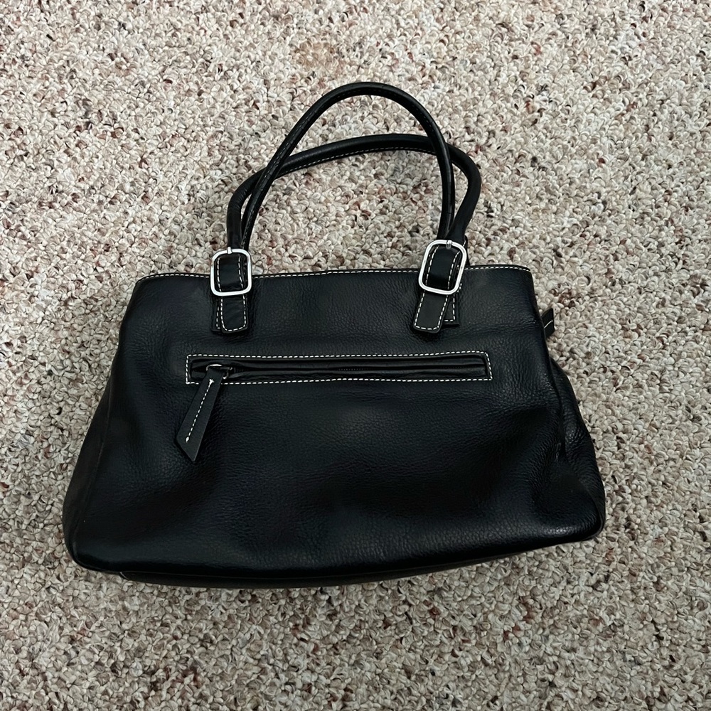 Black handbag